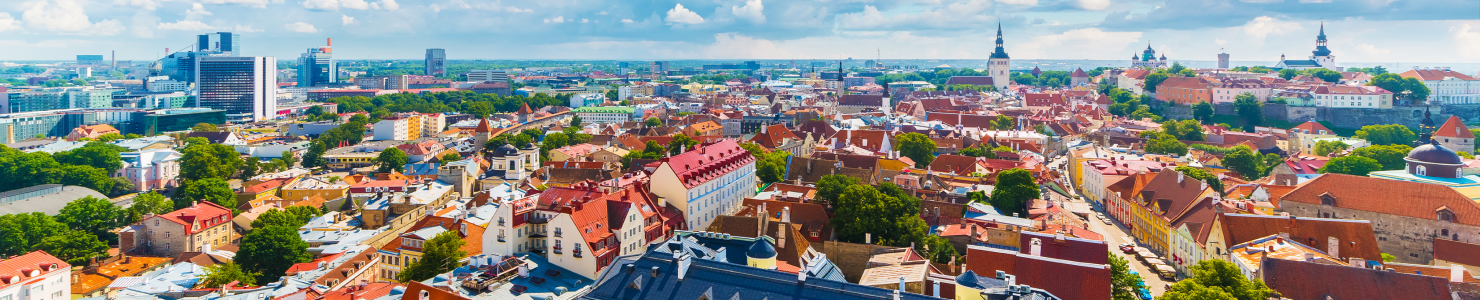 エストニアの街並み