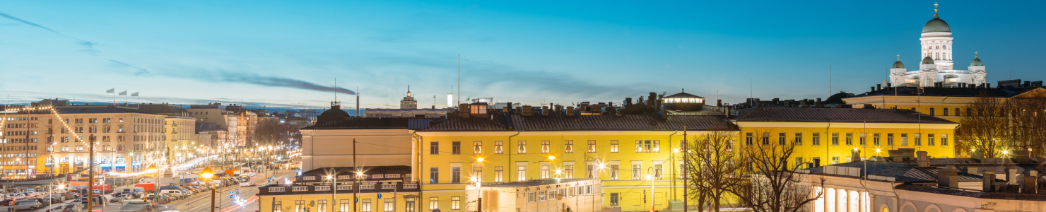 フィンランドの街並み