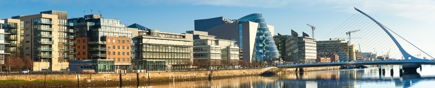 アイルランドの街並み